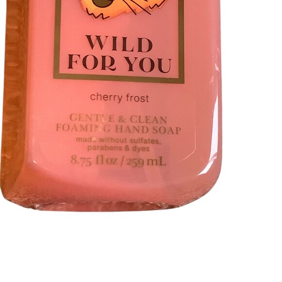 Bath & Body Works "Wild For You" Cherry Frost Foaming Hand Soap 8.75 Fl Oz - Picture 3 of 5
